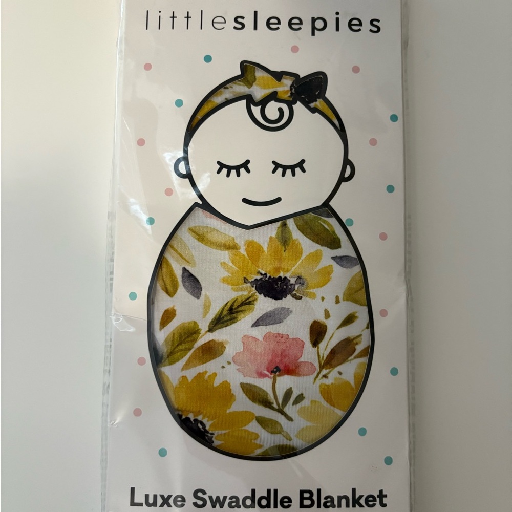 Autumn Sunflower Swaddle